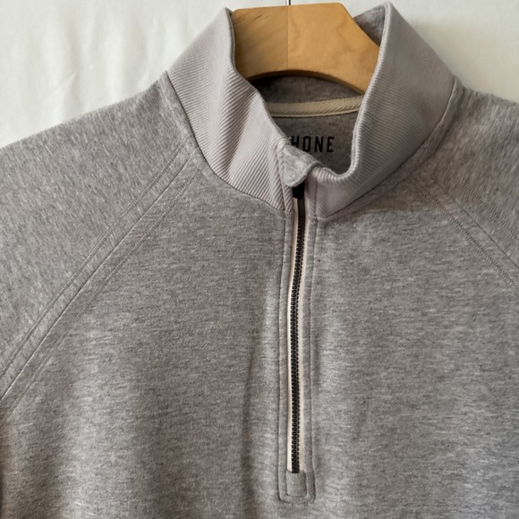 RHONE Other - Rhone Heritage Midweight Sweatshirt Mens Medium Gray 1/4 Zip Pullover